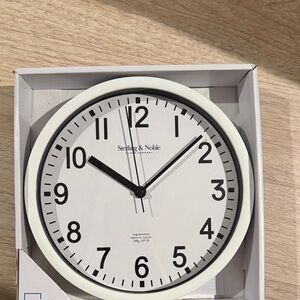 White Wall Clock
